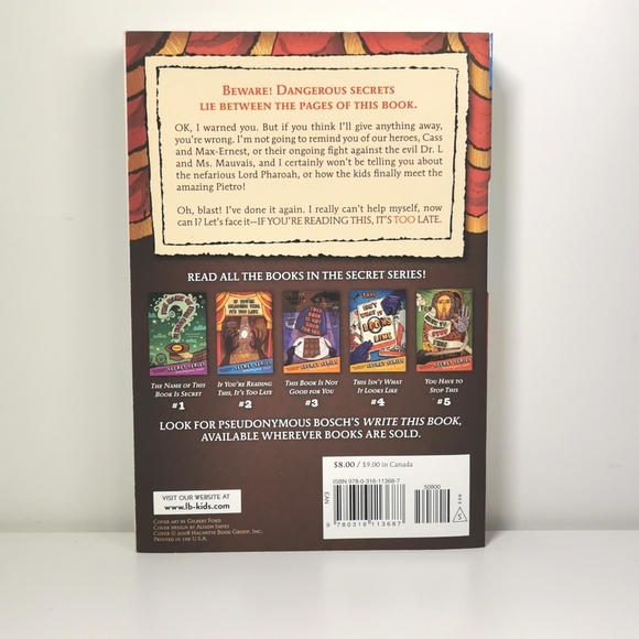 BOOKS | The Secret Series - Pseudonymous Bosch - Picture 6 of 8